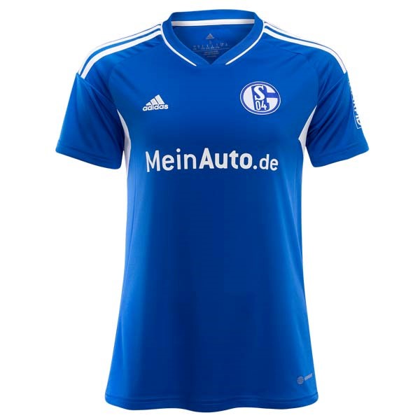Camiseta Schalke 04 Primera equipo Mujer 2022-2023